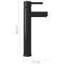 Grifo mezclador de cuarto de baño negro 12x30 cm de vidaXL, Grifos - Ref: Foro24-149088, Precio: 38,54 €, Descuento: %