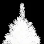 Árbol de Navidad preiluminado con luces y bolas blanco 120 cm de vidaXL, Arboles de navidad - Ref: Foro24-3077718, Precio: 77...