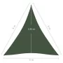 Dark green HDPE sail awning 160 g/m² 4x5x5 m by vidaXL, Umbrellas - Ref: Foro24-311481, Price: 38,84 €, Discount: %