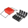 Paper briquette maker in black and red steel, 38x31x18 cm. by vidaXL, fireplace tools - Ref: Foro24-142922, Price: 81,26 €, D...