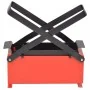 Black and red steel paper briquette machine 34x14x14 cm by vidaXL, fireplace tools - Ref: Foro24-142921, Price: 28,91 €, Disc...