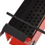 Black and red steel paper briquette machine 34x14x14 cm by vidaXL, fireplace tools - Ref: Foro24-142921, Price: 28,91 €, Disc...