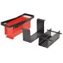 Black and red steel paper briquette machine 34x14x14 cm by vidaXL, fireplace tools - Ref: Foro24-142921, Price: 28,91 €, Disc...