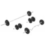 Juego de barras y pesas 30 kg de vidaXL, Peso libre - Ref: Foro24-93589, Precio: 127,88 €, Descuento: %