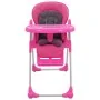 Rosa und grauer Babyhochstuhl von vidaXL, Stühle und Hochstühle für Kinder - Ref: Foro24-10186, Preis: 105,54 €, Rabatt: %