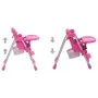 Rosa und grauer Babyhochstuhl von vidaXL, Stühle und Hochstühle für Kinder - Ref: Foro24-10186, Preis: 105,54 €, Rabatt: %