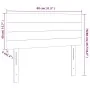 Rosa Samtkopfteil 80x5x78/88 cm von vidaXL, Kopf- und Fußteile - Ref: Foro24-346115, Preis: 29,56 €, Rabatt: %