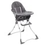 Grau-weißer Babyhochstuhl von vidaXL, Stühle und Hochstühle für Kinder - Ref: Foro24-10185, Preis: 65,53 €, Rabatt: %