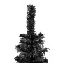 Slim Christmas tree with LEDs and balls black 180 cm by vidaXL, Christmas trees - Ref: Foro24-3078113, Price: 54,35 €, Discou...