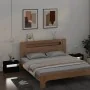 Bedside tables with LED lights 2 pcs black 60x35x40 cm by vidaXL, Nightstands - Ref: Foro24-3080735, Price: 130,00 €, Discoun...