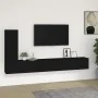 3-piece black plywood TV furniture set by vidaXL, TV Furniture - Ref: Foro24-3114319, Price: 156,27 €, Discount: %