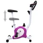 Ergometer mit violettem Widerstandsband von vidaXL, Stationäre Fahrräder - Ref: Foro24-92011, Preis: 124,12 €, Rabatt: %