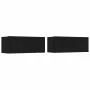 5-teiliges TV-Möbelset aus schwarzem Sperrholz von vidaXL, TV-Möbel - Ref: Foro24-3114431, Preis: 212,15 €, Rabatt: %