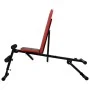 Banco de abdominales ajustable multi-posición de vidaXL, Bancos de ejercicio - Ref: Foro24-90641, Precio: 151,87 €, Descuento: %