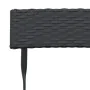Klappbare Cafeteria-Stühle 8 Stk. Stahl und synthetisches Rattan schwarz von vidaXL, Gartenstühle - Ref: Foro24-3152114, Prei...