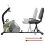 Magnetischer Liegeergometer mit Herzfrequenzmesser von vidaXL, Stationäre Fahrräder - Ref: Foro24-91443, Preis: 283,70 €, Rab...