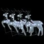 Christmas reindeer 4 units 80 white LED by vidaXL, Christmas lights - Ref: Foro24-3154270, Price: 75,44 €, Discount: %