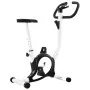 Bicicleta estática con resistencia de cinta negra de vidaXL, Bicicletas estáticas - Ref: Foro24-92009, Precio: 129,40 €, Desc...