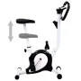 Bicicleta estática con resistencia de cinta negra de vidaXL, Bicicletas estáticas - Ref: Foro24-92009, Precio: 129,40 €, Desc...