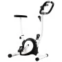 Bicicleta estática con resistencia de cinta negra de vidaXL, Bicicletas estáticas - Ref: Foro24-92009, Precio: 129,40 €, Desc...