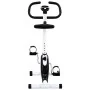 Bicicleta estática con resistencia de cinta negra de vidaXL, Bicicletas estáticas - Ref: Foro24-92009, Precio: 129,40 €, Desc...