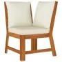 6-piece garden dining set with solid acacia wood cushions by vidaXL, Garden sets - Ref: Foro24-3154964, Price: 598,02 €, Disc...
