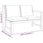 6-teiliges Garten-Essset mit Kissen aus massivem Akazienholz von vidaXL, Gartensets - Ref: Foro24-3154964, Preis: 597,05 €, R...