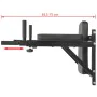 Black background wall station by vidaXL, bodybuilding equipment - Ref: Foro24-91368, Price: 63,11 €, Discount: %