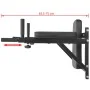 Estación de fondos para pared color negro de vidaXL, Aparatos de musculación - Ref: Foro24-91368, Precio: 63,11 €, Descuento: %