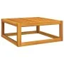 7-teiliges Gartenmöbel-Set aus massivem Holz und hellgrauen Kissen von vidaXL, Gartensets - Ref: Foro24-3155305, Preis: 826,1...