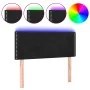 Black velvet headboard with LED 90x5x78/88 cm by vidaXL, Headboards and footboards - Ref: Foro24-3121510, Price: 38,93 €, Dis...
