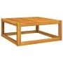 Gartenmöbel-Set 7-teilig aus Massivholz und grünen Kissen von vidaXL, Gartensets - Ref: Foro24-3155329, Preis: 787,60 €, Raba...