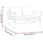 3-teiliges Gartenmöbel-Set aus Bambus mit dunkelgrauen Kissen von vidaXL, Gartensets - Ref: Foro24-3156472, Preis: 353,26 €, ...