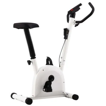Fahrradtrainer mit weißem Bandwiderstand von vidaXL, Stationäre Fahrräder - Ref: Foro24-92137, Preis: 120,02 €, Rabatt: %