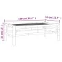 5-teiliges Gartenmöbel-Set aus Bambus mit cremeweißen Kissen von vidaXL, Gartensets - Ref: Foro24-3156485, Preis: 829,50 €, R...