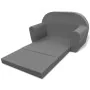 VidaXL Flip-Out Armchair for Children Gray by vidaXL, Chairs and high chairs for children - Ref: Foro24-243257, Price: 97,54 ...