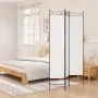 Divider screen with 3 white fabric panels 120x200 cm by vidaXL, Room dividers - Ref: Foro24-350146, Price: 36,99 €, Discount: %