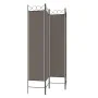 Divider screen with 4 anthracite gray fabric panels 160x200 cm by vidaXL, Room dividers - Ref: Foro24-350152, Price: 43,11 €,...
