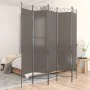 Divider screen with 5 anthracite gray fabric panels 200x200 cm by vidaXL, Room dividers - Ref: Foro24-350156, Price: 53,54 €,...