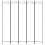 Trennwand mit 5 weißen Stoffbahnen 200x220 cm von vidaXL, Raumteiler - Ref: Foro24-350170, Preis: 57,57 €, Rabatt: %