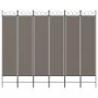 Six-panel room divider in anthracite gray fabric, 240x200 cm. by vidaXL, Room dividers - Ref: Foro24-350160, Price: 60,88 €, ...