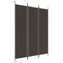 Brown fabric 3-panel divider screen 150x200 cm by vidaXL, Room dividers - Ref: Foro24-350179, Price: 30,06 €, Discount: %