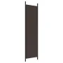 Brown fabric 3-panel divider screen 150x200 cm by vidaXL, Room dividers - Ref: Foro24-350179, Price: 30,06 €, Discount: %