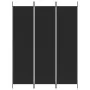Three-panel black fabric room divider screen 150x200 cm by vidaXL, Room dividers - Ref: Foro24-350181, Price: 34,71 €, Discou...