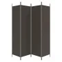 Brauner Stoff Raumteiler mit 4 Paneelen 200x200 cm von vidaXL, Raumteiler - Ref: Foro24-350183, Preis: 37,63 €, Rabatt: %