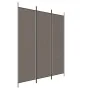 Trennwand mit 3 anthrazitgrauen Stoffbahnen 150x200 cm von vidaXL, Raumteiler - Ref: Foro24-350180, Preis: 30,70 €, Rabatt: %