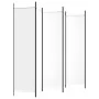 Biombo divisor de 6 paneles de tela blanco 300x200 cm de vidaXL, Divisores de ambientes - Ref: Foro24-350190, Precio: 43,75 €...