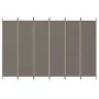 Divider screen with 6 anthracite gray fabric panels 300x200 cm by vidaXL, Room dividers - Ref: Foro24-350192, Price: 47,96 €,...