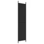 3-Panel schwarzer Stoff Raumteiler 150x220 cm von vidaXL, Raumteiler - Ref: Foro24-350197, Preis: 35,78 €, Rabatt: %