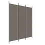 Divider screen with 3 anthracite gray fabric panels 150x220 cm by vidaXL, Room dividers - Ref: Foro24-350196, Price: 31,05 €,...